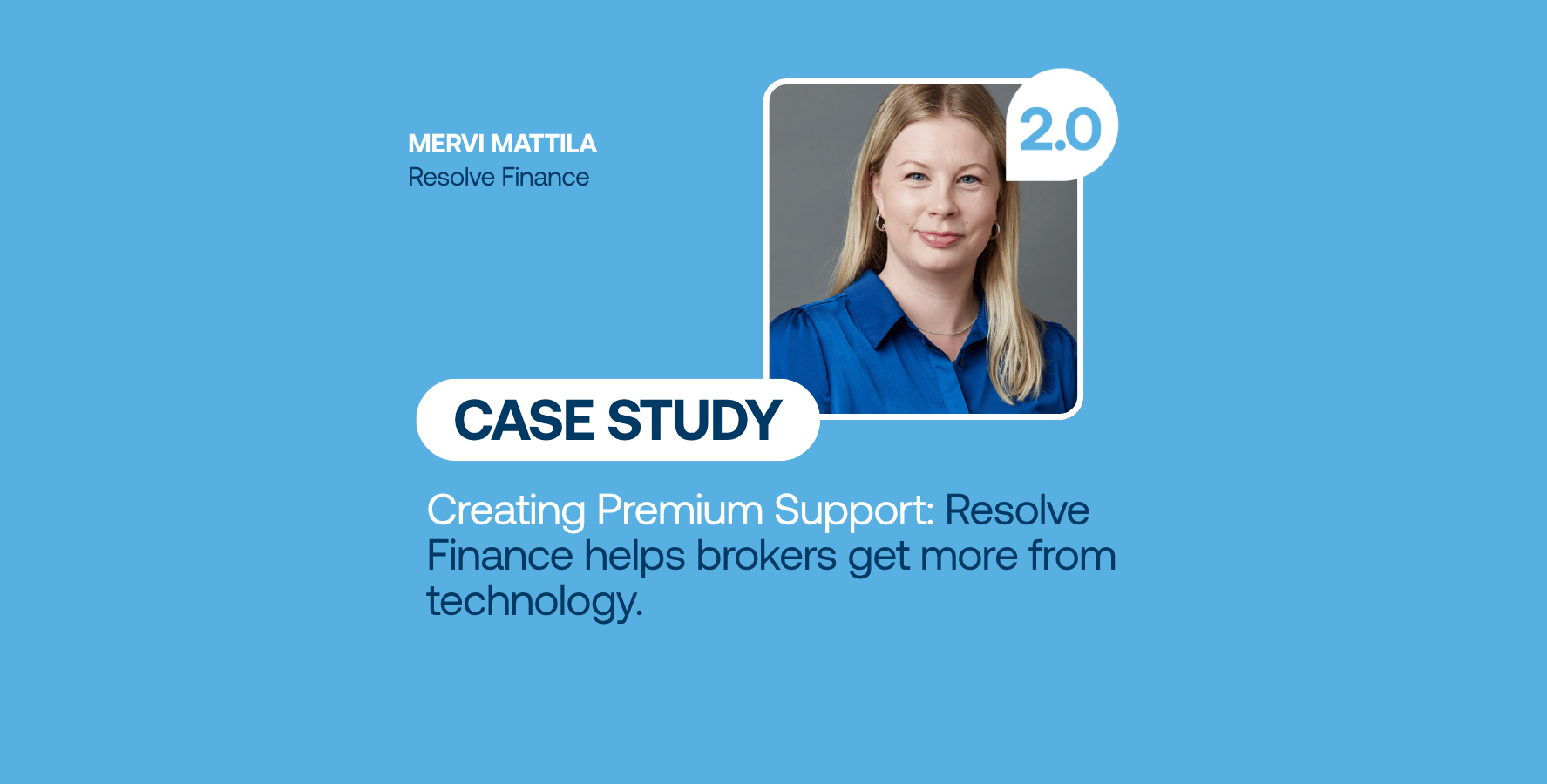 Resolve Finance helps brokers get more from technology